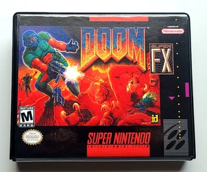 SOLO ESTUCHE Doom Super Nintendo SNES Caja MEJOR Calidad Disponible - Imagen 1 de 5