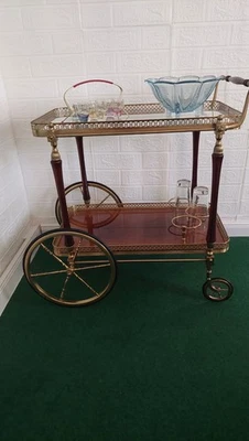 Alter Servier oder Bar Wagen um 1950-1959 - Bild 1 von 2