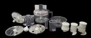 KitchenAid Food Processor PARTS* Bowls Wide Mouth Lid Pusher Blades Etc KFP1133C - Picture 1 of 9