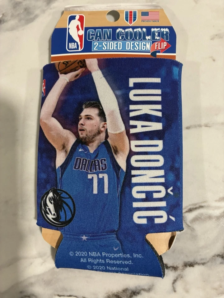 Luka Dončić Dallas Mavericks Can Cooler 2 Lados WinCraft NBA Novo - Imagem 1 de 4