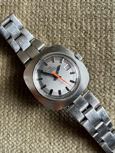 Vintage Omega automático Geneve reloj de pulsera acero - 29 mm aprox. 1979 - Imagen 1 de 12