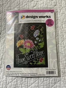 Design Works - "Home Sweet Home" - Kit punto croce contato - 10x14" - Foto 1 di 2