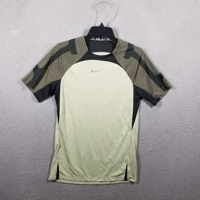 Camiseta Nike Top Strike Fútbol Fútbol Dri-FIT Olive Aura Hombres Pequeña S NUEVA Foto 1 de 4