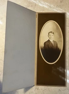 Antique Cabinet Card Photo Gentleman Reed Studio, Lansing Michigan - Picture 1 of 12
