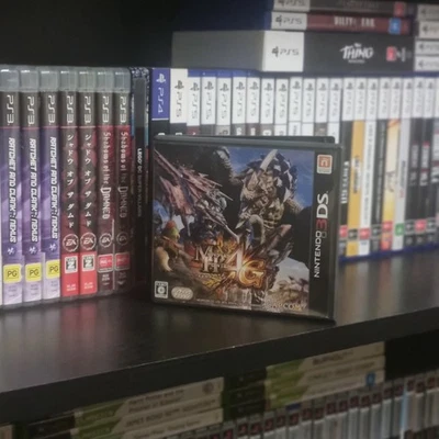 Monster Hunter 4G (Nintendo 3DS,2014) Ntsc J Japanese Import Complete - Image 1 of 3