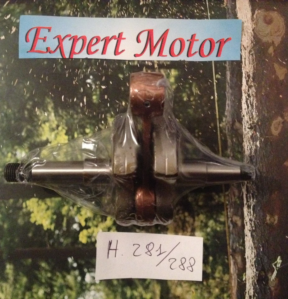 KIT ALBERO MOTORE PER MOTOSEGA HUSQVARNA 281 288 XP 394 394 XP   NUOVO - Immagine 1 di 1