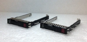 2× HP 2,5" Caddy 653955 ASSY:651687-001 B #203 - Photo 1/3