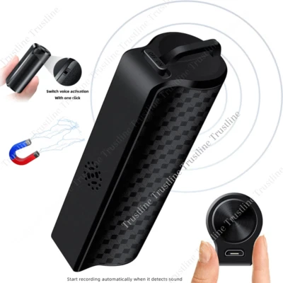 Digital Magnetic Mini Voice Activated Recorder Hidden Audio Recording Device - Image 1 of 4