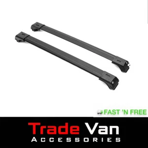 FITS SUBARU FORESTER ATLAS V1 BLACK LOCKABLE ROOF RACK 2013 ONWARDS - Picture 1 of 4