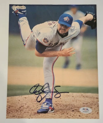 ROGER CLEMENS Signed Magazine Photo-RED SOX-YANKEES-BLUE JAYS-PSA - Image 1 of 4