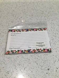 Maria Engelbreit Rezeptkarten 20 Stück 4" x 6" Kirschen Blumen Kuchen Desserts - Bild 1 von 2