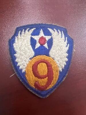 WW2 USAAF  9th Air Force Shoulder Patch for 387th Bomb Group New Forest 1943-45 - Image 1 of 4