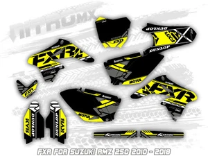 NitroMX Graphics Kit SUZUKI RMZ 250 2010 2011 2012 2013 2014 2015 2016 2017 2018 - Picture 1 of 1