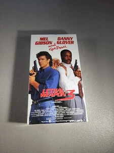 Lethal Weapon 3 VHS NEW (VHS, 1992) Mel Gibson Danny Glover Joe Pesci - Picture 1 of 3