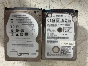 LOT TRAVAUX 13 disques durs internes pour ordinateur portable 160 Go 2,5", différentes marques et modèles - Photo 1/2