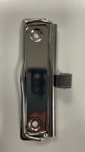 Abrazadera de bloque mecánica de percha de alambre con soporte de pasador, 120 x 30 mm, negro, 10 piezas - Imagen 1 de 1