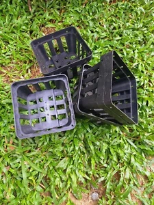 Square Shape Succulent Plant Pot Cactus Plant Pot For Gardening Max "Set Of 4" - Picture 1 of 5