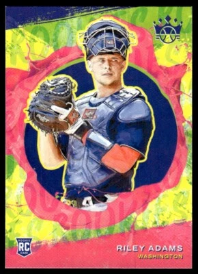 2022 Panini Diamond Kings Riley Adams Rookie Washington Nationals #148 R102 - Image 1 of 2