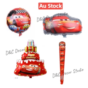 Cars Lightning McQueen Helium Quality Foil Balloon Party Decoration - Picture 1 of 6