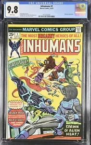 INHUMANS #1 CGC 9.8 1975, APPENA CLASSIFICATO! - Foto 1 di 2