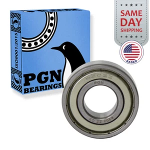 6202-ZZ Premium Metal Shield Ball Bearing C3 EMQ, 15x35x11, 6202 ZZ 6202z - Picture 1 of 11