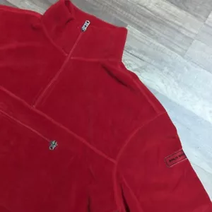 Polo Sport Ralph Lauren Polartec Fleece Pullover 1/4 Zip Flat Pocket Mens Size M - Picture 1 of 11