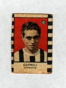 FIGURINA NANNINA 1947-48 JUVENTUS CAPRILI N 24 NON INCOLLATA - Foto 1 di 1
