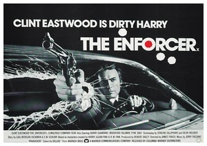 Reproduction Vintage "Clint Eastwood - The Enforcer" Movie Poster, Size: A2 - Bild 1 von 1