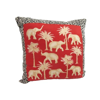 Jim Thompson Thai Elephant Cotton Decorative Pillow(s) - Image 1 of 4