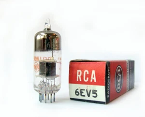 6EV5 RCA NOS Tube Röhre Valvola Lampe TSF Valve Valvula 진공관 真空管 电子管 - Picture 1 of 1