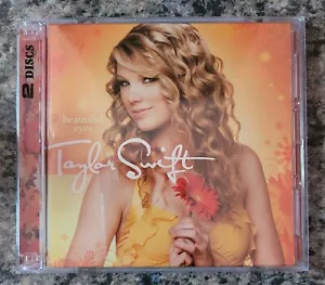 Taylor Swift Beautiful Eyes CD + DVD W/Poster Insert 2008 Big Machine US Seller - Picture 1 of 4