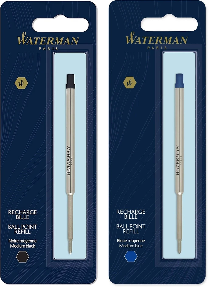 Waterman Kugelschreiber - Großraummine Maxima, M, schwarz oder blau Ersatzmine - Bild 1 von 1