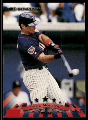 1998 Donruss #1 Paul Molitor - Image 1 of 2
