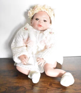 Ashton-Drake Galleries Cherish Reborn Lifelike Baby Doll – 42cm - Picture 1 of 24
