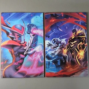 Supermassive 1 TFAW Exclusive Connecting Set Rogue Sun Radiant Red Image - NM - Picture 1 of 10