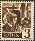 Franz. Zone-Baden 2II Gat in de Hood (Veld 65) postfris 1947 Postzegel