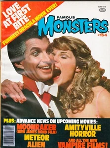 Warren Famous Monsters Magazine #154 June 1979 Love At First Bite Cover EXC+ - Picture 1 of 7