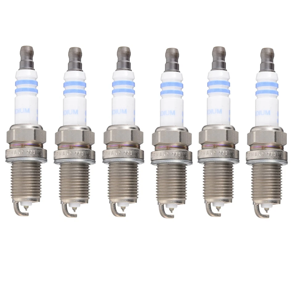 Bosch OE Fine Wire Iridium Set of 6 Spark Plugs For Mitsubishi Eclipse Galant - Image 1 of 1
