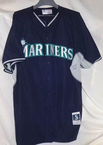 Seattle Mariners ROBINSON CANO Game Style MLB Baseball Jersey Sz 48 Cover