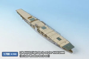 Tetra TE-SA-70003 1/700 IJN Akagi Flight Deck w/Wooden Deck for Hasegawa - Picture 1 of 10