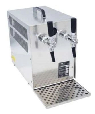 Oprema Durchlaufkühler Bierkühler Zapfanlage Kühler 2-Leitig 60l/h RJ60T2