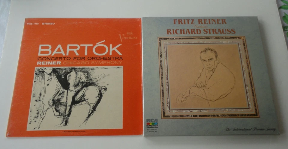 New 5 Lp Fritz Reiner Chicago Symphony Bartok Concerto VICS-1110 Strauss R234584 - Image 1 of 4