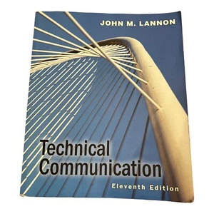 Technical Communication 11th Edition by John M. Lannon Paperback Textbook - Picture 1 of 9