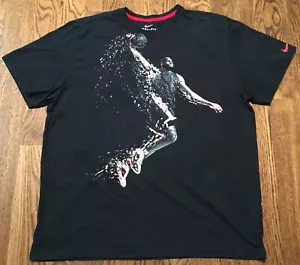 T-shirt Lebron James Nike XXL Los Angeles Lakers Cleveland Cavaliers NBA Dunk - Foto 1 di 3