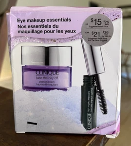 Clinique, Set, Eye Makeup Essentials, 2 Stück High Impact Mascara Reinigungsbalsam NP - Bild 1 von 3