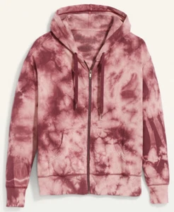 Old Navy Women’s XXLT 2XT Tall Specially Dyed Zip-Front Hoodie Sweatshirt New - Picture 1 of 8
