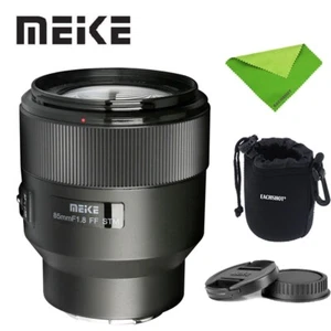 Meike 85mm F1.8 AF STM Full Frame Lens  E-Mount for Sony A7 A7R A74 A7R4 A7C A9 - Picture 1 of 7