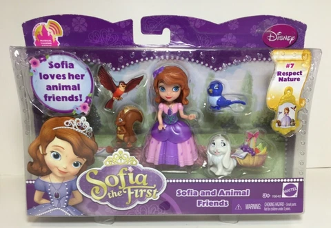 Disney Sofia the First And Animal Friends #7 Respect Nature PlaysetToys Damaged Cover