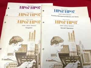 HEWLETT PACKARD HP-67 97 USERS LIBRARY SOLUTIONS LOT AIRCRAFT AVIGATION GEOMETRY - Picture 1 of 16