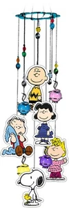Peanuts Wind Chime - Outdoor Garden Décor - Decorative Chimes for Yard, Garde... - Picture 1 of 2